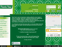 Tablet Screenshot of pizzeriatrina.com.au